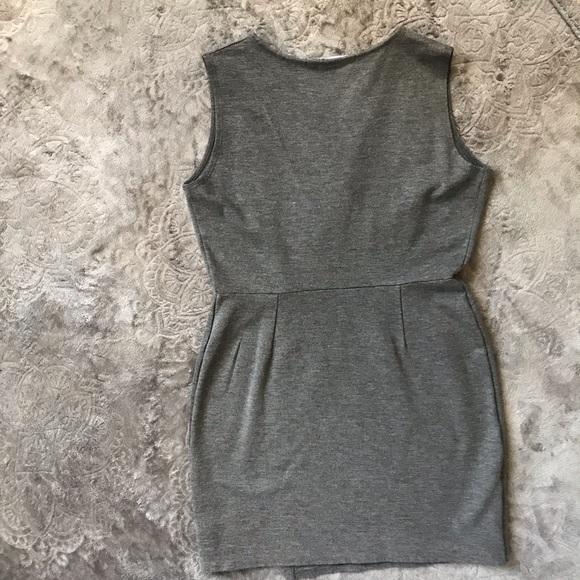 Grey Mini Dress - Picture 2 of 5